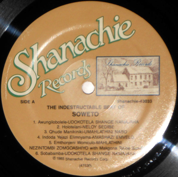 Various : The Indestructible Beat Of Soweto (LP,Compilation,Repress)