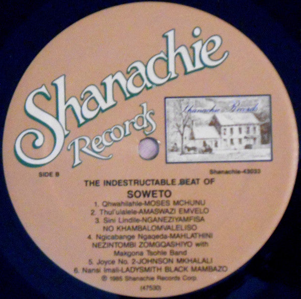 Various : The Indestructible Beat Of Soweto (LP,Compilation,Repress)