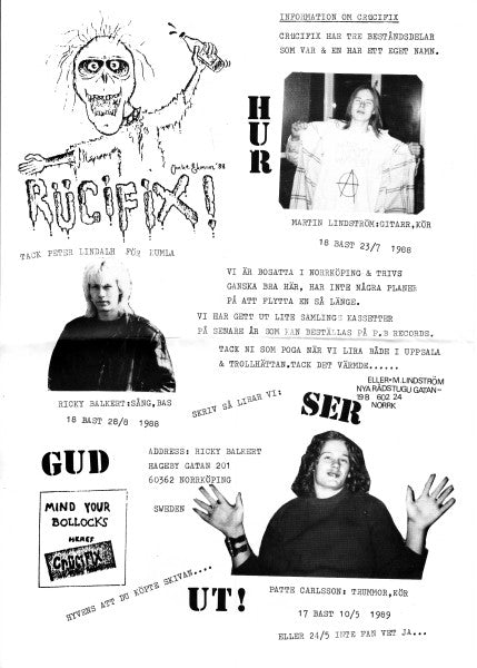 Crucifix (6) : Innan Vi Dör... (7",EP)
