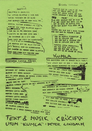 Crucifix (6) : Innan Vi Dör... (7",EP)