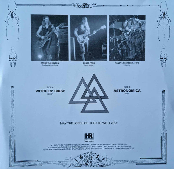 Manilla Road : Witches Brew/ Astronomica (10",Shape,Limited Edition)