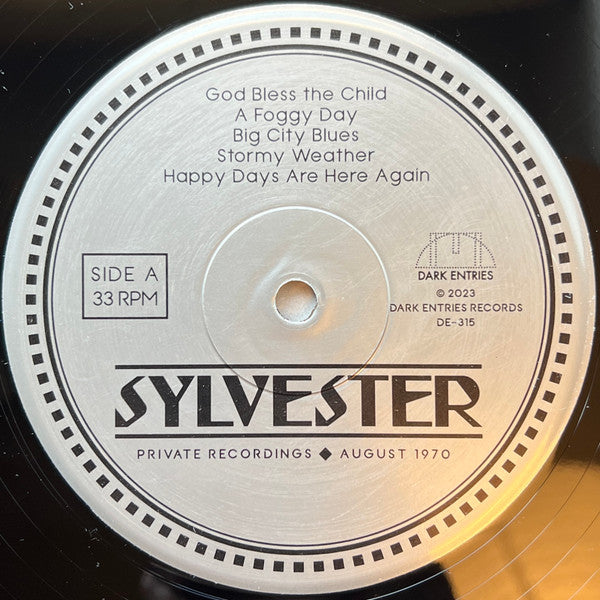 Sylvester : Private Recordings | August 1970 (LP,Album)