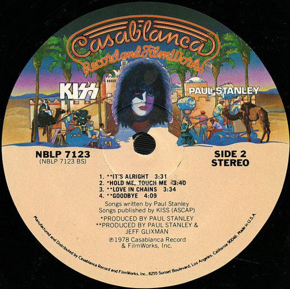 Kiss, Paul Stanley : Paul Stanley (LP, Album)