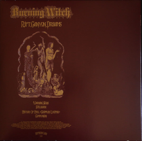 Burning Witch : Rift.Canyon.Dreams (LP,Album,Repress)
