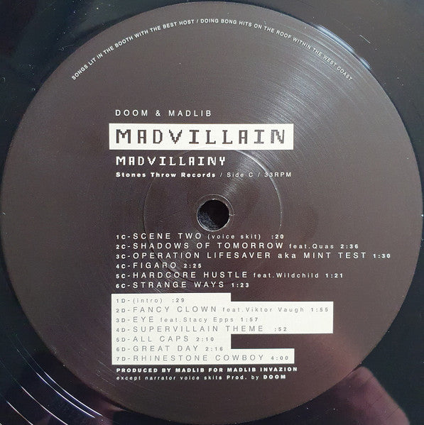Madvillain : Madvillainy (LP,Album,Reissue)