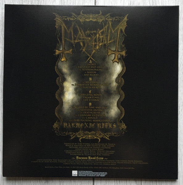 Mayhem : Daemonic Rites (LP,Album)