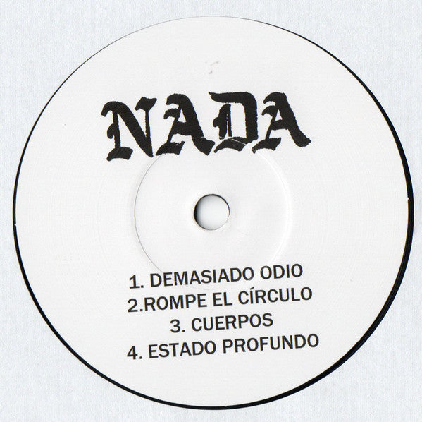 Total Nada : Total Nada (7", EP)