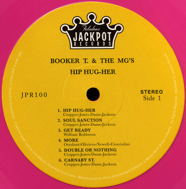 Booker T & The MG's : Hip Hug-Her (LP, Album, RE, Hot)