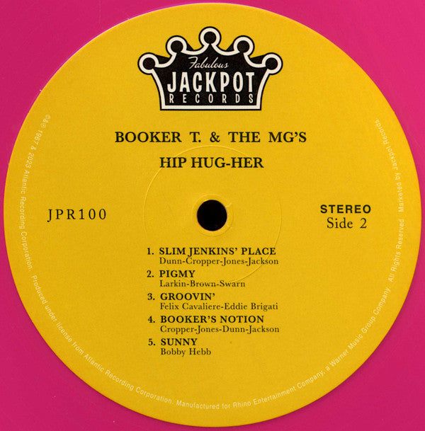 Booker T & The MG's : Hip Hug-Her (LP, Album, RE, Hot)