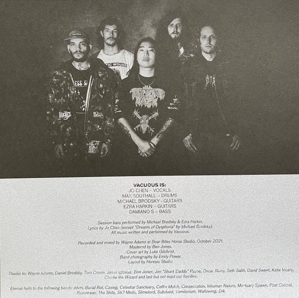 Vacuous : Dreams Of Dysphoria (LP,Album)
