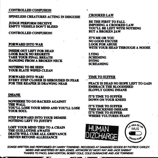 Motive (22) : Controlled Confusion (7",45 RPM,EP)