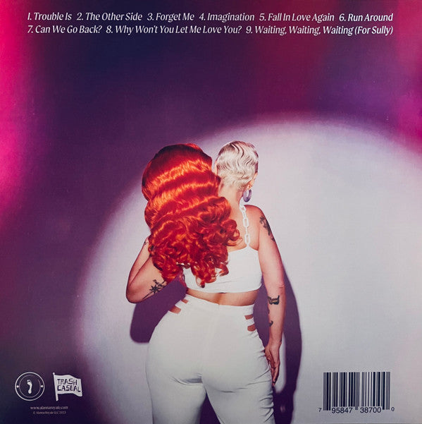 Alanna Royale : Trouble Is (LP, Album, Whi)