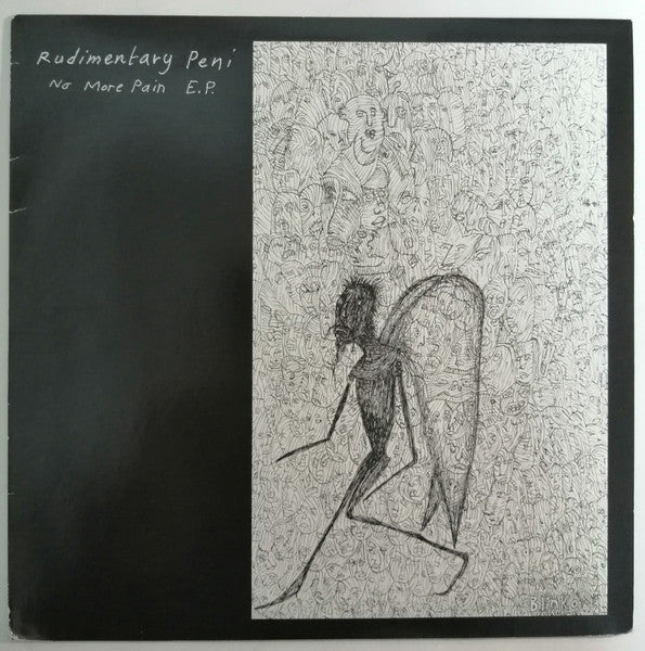 Rudimentary Peni : No More Pain E.P. (12",45 RPM,EP)