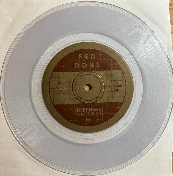 Red Dons : Pariah (7", Single, Cle)