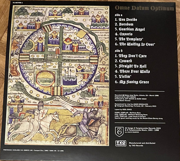 The Templars : Omne Datum Optimum (LP, RE, RM)