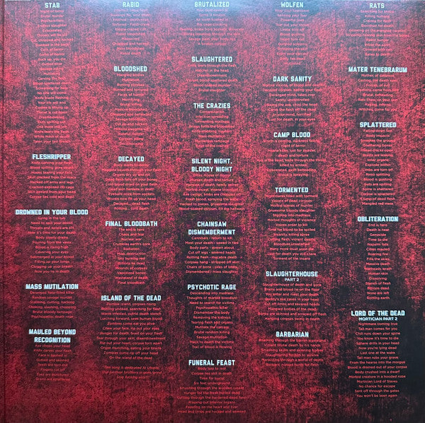 Mortician : Chainsaw Dismemberment (12",45 RPM,Album,Reissue)