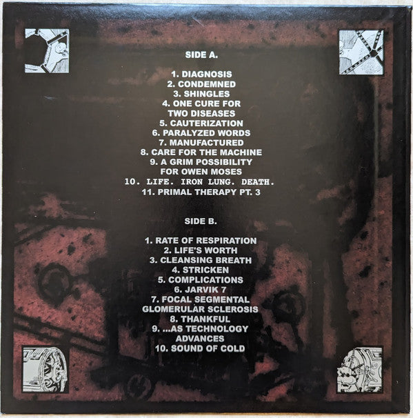 Iron Lung : Life.  Iron Lung.  Death. (12",45 RPM,Remastered,Repress)