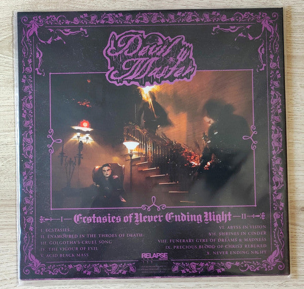 Devil Master : Ecstasies Of Never Ending Night (LP,Album,Repress)