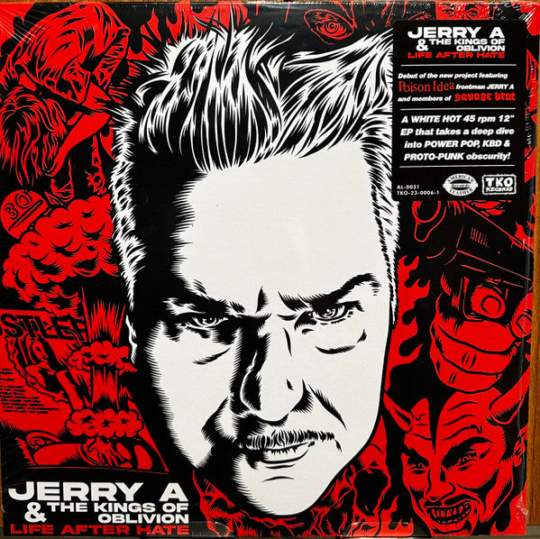 Jerry A & The Kings Of Oblivion : Life After Hate (12", EP)