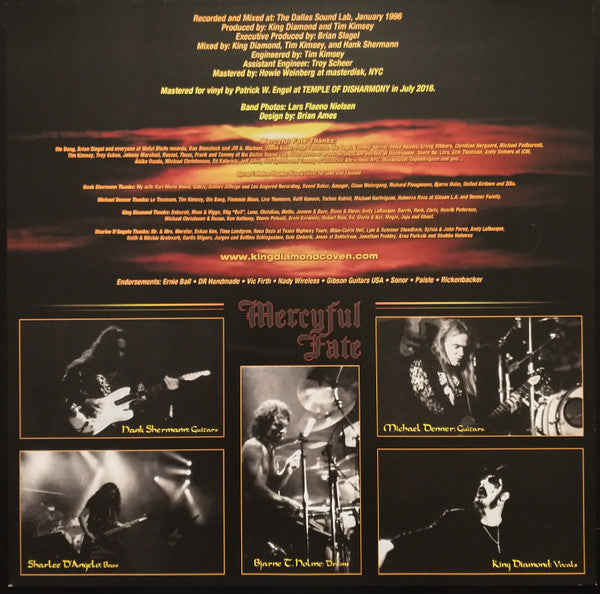 Mercyful Fate : Into The Unknown (LP, Album, Ltd, RE, RP, Bla)