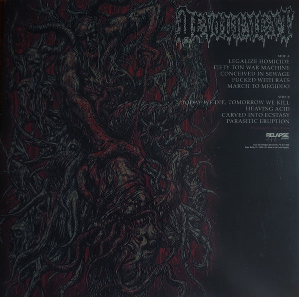 Devourment : Conceived In Sewage (LP,Album,Repress)