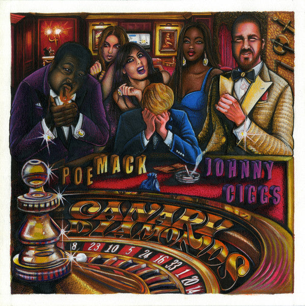 Johnny Ciggs, Poe Mack : Canary Diamonds (LP)