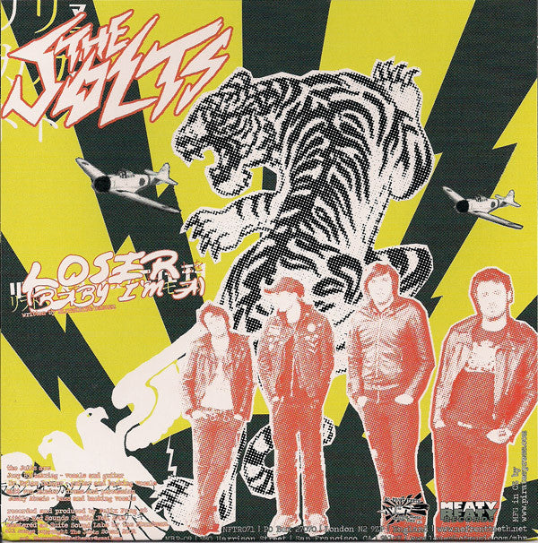 The Jolts : Kaminari Lover (7", Yel)