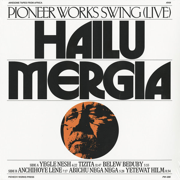 Hailu Mergia : Pioneer Works Swing (Live) (LP,Stereo)