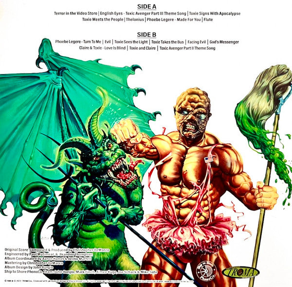 Various : Music From Toxic Avenger Parts II & III (LP,Album)