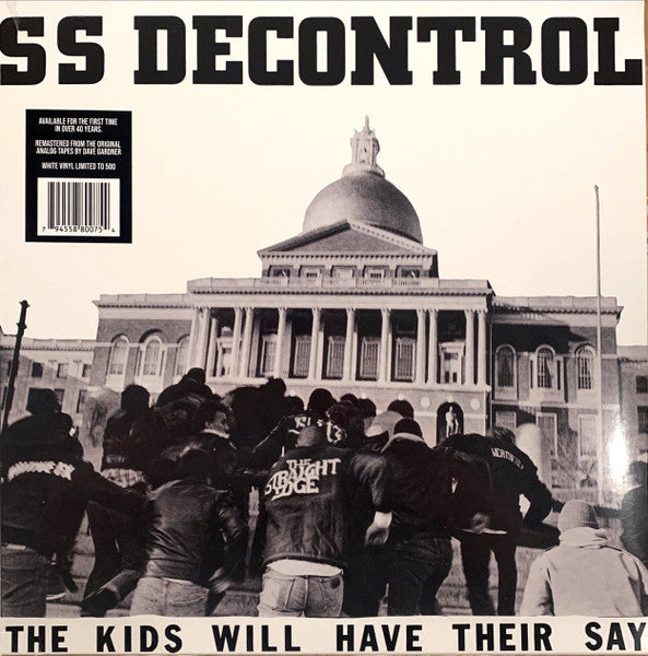 SSD : The Kids Will Have Their Say (12",45 RPM,Album,Limited Edition,Reissue,Remastered)
