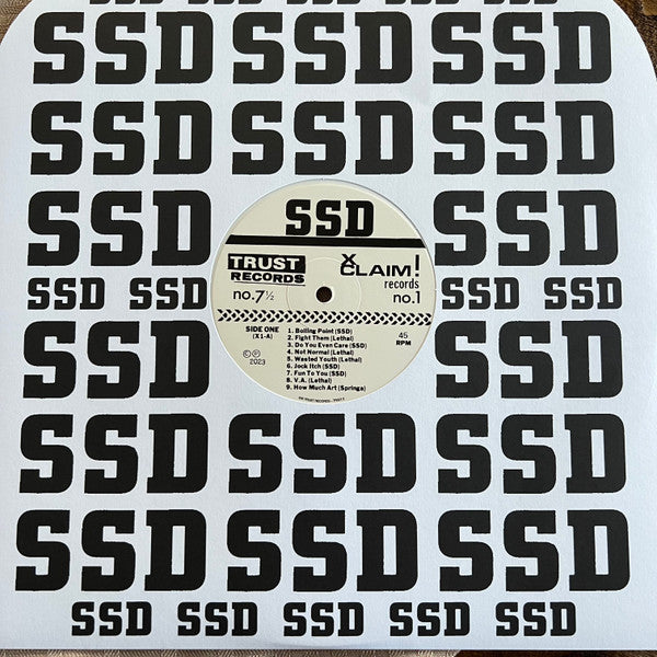 SSD : The Kids Will Have Their Say (12",45 RPM,Album,Limited Edition,Reissue,Remastered)
