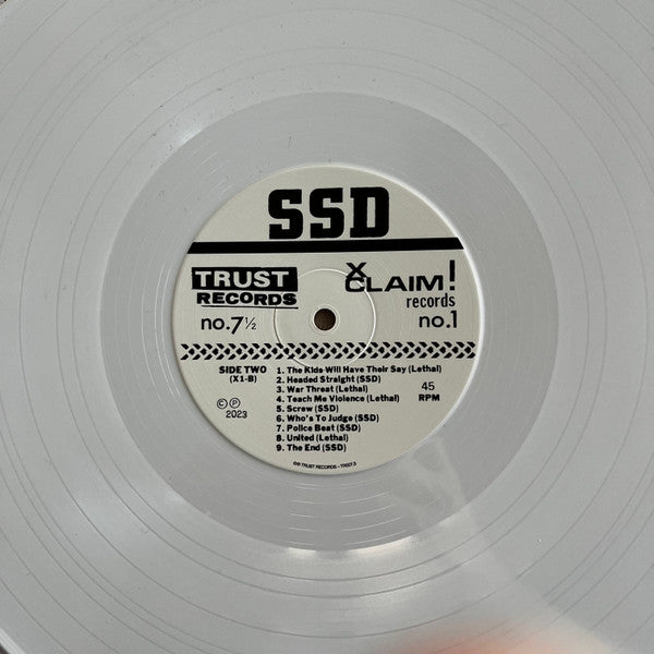 SSD : The Kids Will Have Their Say (12",45 RPM,Album,Limited Edition,Reissue,Remastered)