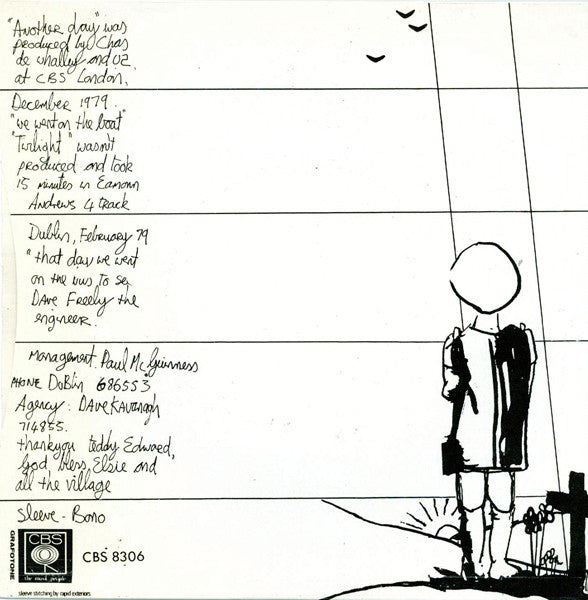 U2 : Another Day (7", Single, RE, Red)