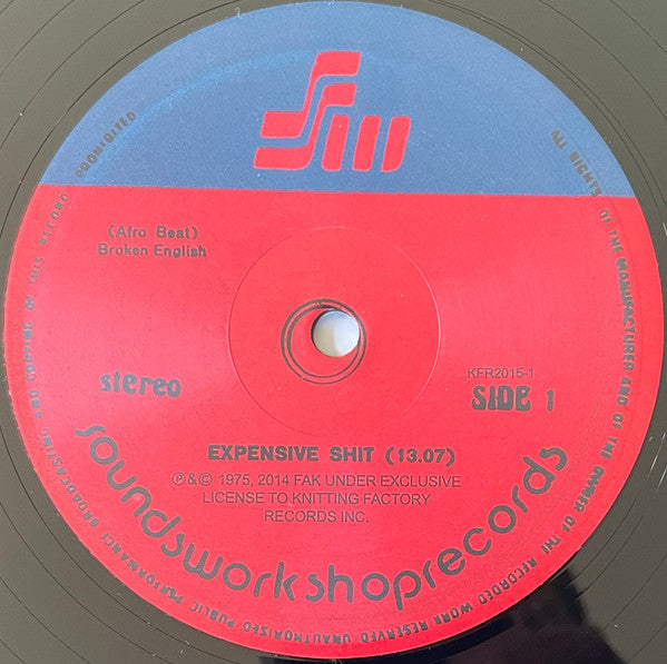 Fela Kuti & Africa 70 : Expensive Shit (LP,Album,Reissue)