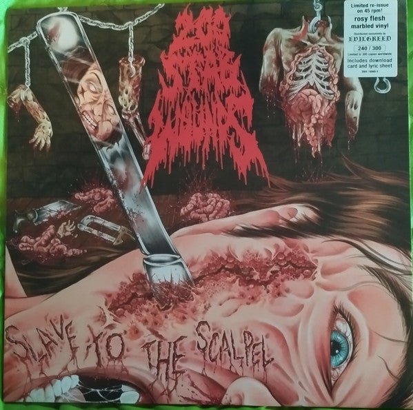 200 Stab Wounds : Slave To The Scalpel (LP,45 RPM,Album,Limited Edition,Reissue)