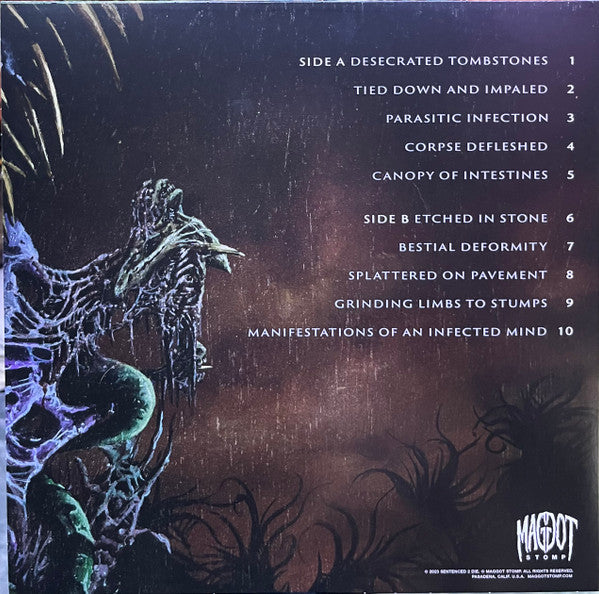 Sentenced 2 Die : Parasitic Infection (LP, Album, Bro)