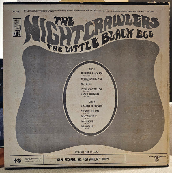 Nightcrawlers, The : The Little Black Egg (LP,Album,Stereo)