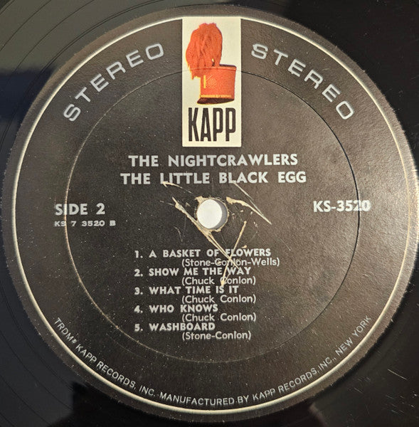 Nightcrawlers, The : The Little Black Egg (LP,Album,Stereo)