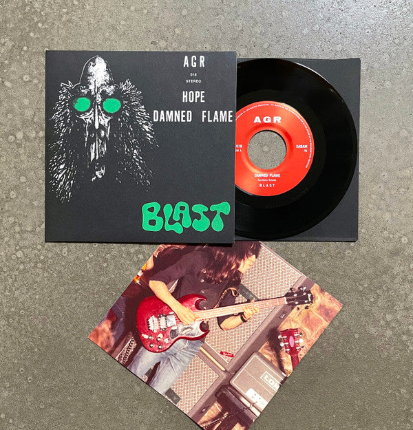 Blast (24) : Damned Flame / Hope (7",45 RPM,Reissue)