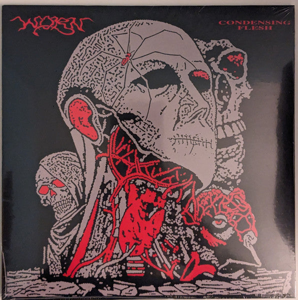 Worn (2) : Condensing Flesh (7", EP, Ltd, Pur)