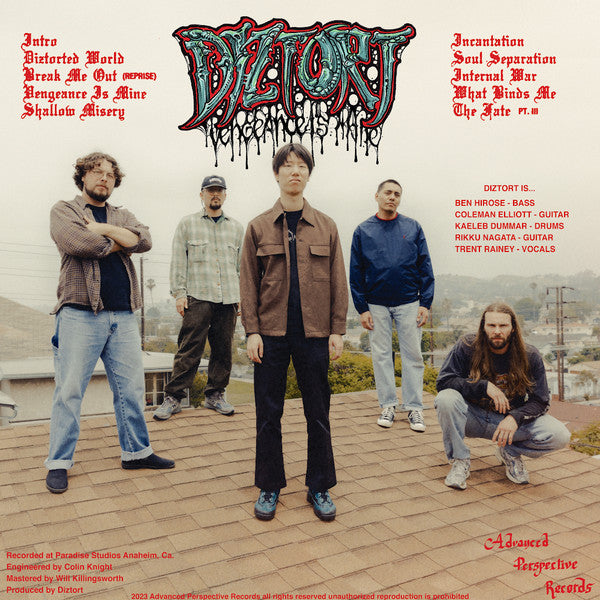 Diztort : Vengeance Is Mine (LP, Gre)