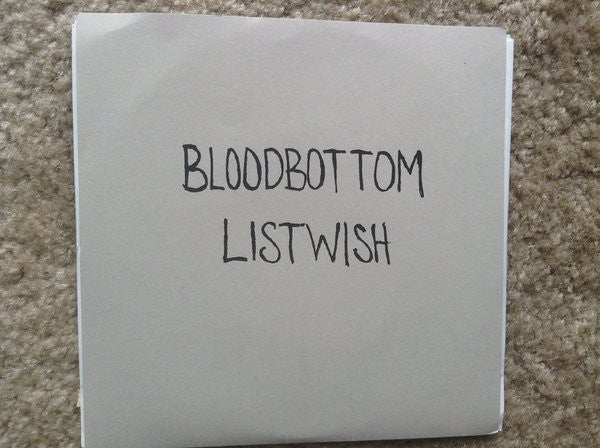 Gersch, The : Bloodbottom / Listwish (7",33 ⅓ RPM,Limited Edition)