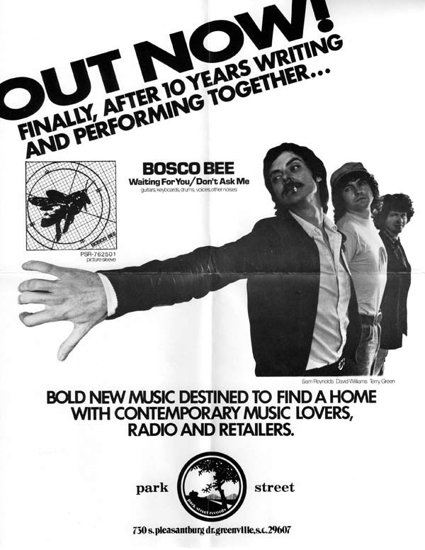 Bosco Bee Band : Waiting For You (7", Single)