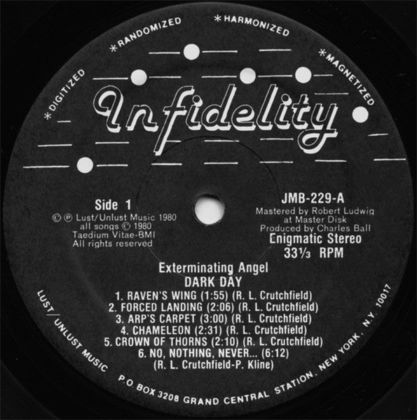 Dark Day : Exterminating Angel (LP,Album,Stereo)