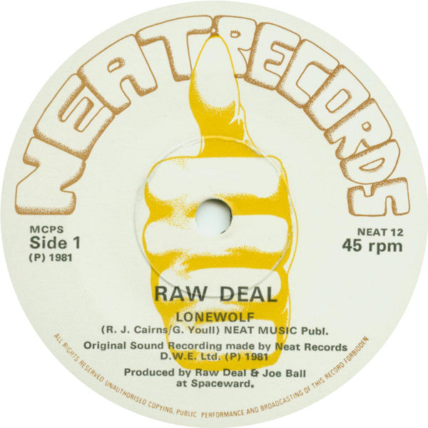 Raw Deal (9) : Lonewolf (7", Single)
