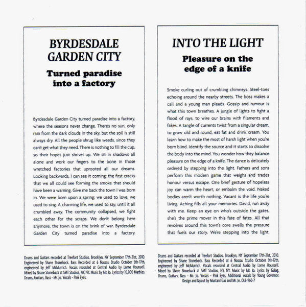 Fucked Up : Byrdesdale Garden City (7",45 RPM,Single,Limited Edition)