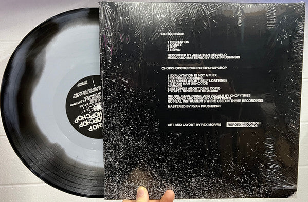 Doom Beach / Chop Chop Chop Chop Chop Chop Chop : Doom Beach / Chop Chop Chop Chop Chop Chop Chop (12", EP, Bla)