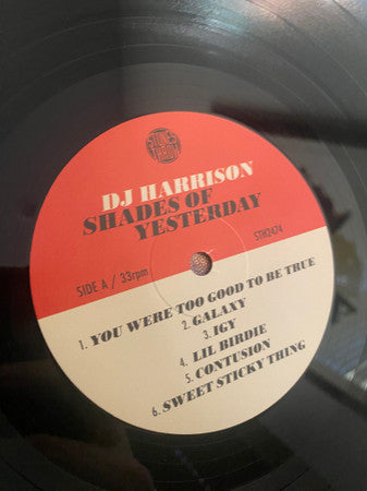 DJ Harrison : Shades Of Yesterday  (LP,Album,Stereo)