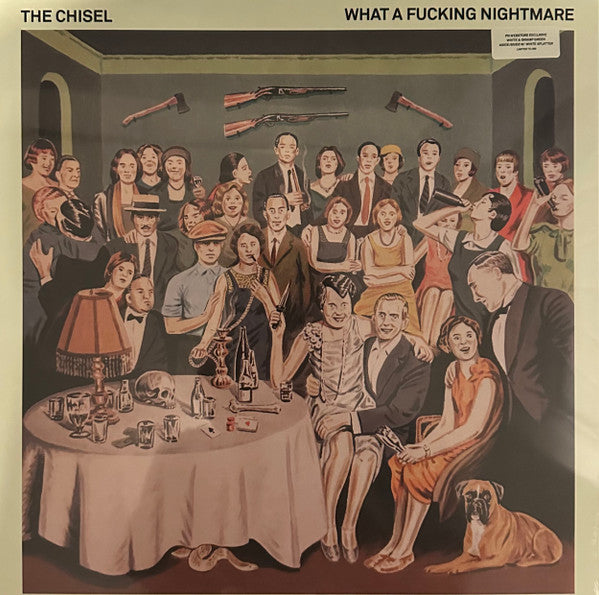 The Chisel : What A Fucking Nightmare (LP, Whi)