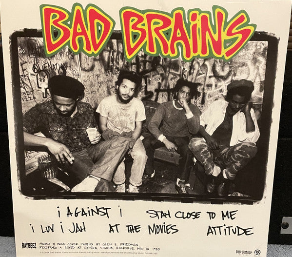 Bad Brains : Omega Sessions (12",33 ⅓ RPM,Single Sided,EP,Etched,Reissue,Remastered)